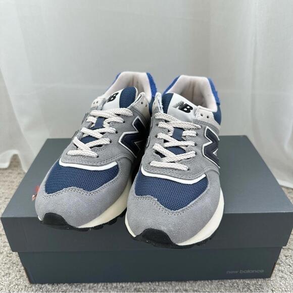 New Balance 574 legacy unisex sneakers women’s 6.5 men’s 5 arctic gray blue - Picture 3 of 8